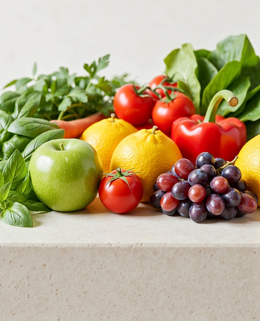 Ingredientes naturales y saludables